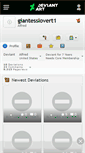 Mobile Screenshot of giantesslovert1.deviantart.com