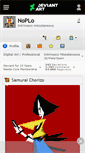 Mobile Screenshot of noplo.deviantart.com