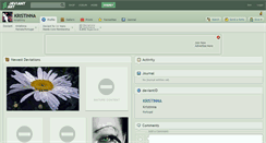 Desktop Screenshot of kristinna.deviantart.com