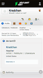 Mobile Screenshot of kradchan.deviantart.com