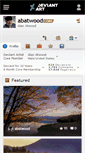 Mobile Screenshot of abatwood.deviantart.com