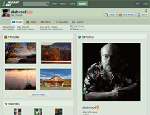 Tablet Screenshot of abatwood.deviantart.com