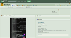 Desktop Screenshot of no-children.deviantart.com