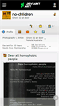 Mobile Screenshot of no-children.deviantart.com