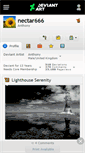 Mobile Screenshot of nectar666.deviantart.com