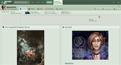Desktop Screenshot of moonecho.deviantart.com