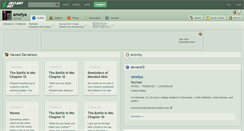 Desktop Screenshot of ameiya.deviantart.com