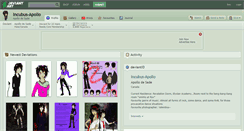 Desktop Screenshot of incubus-apollo.deviantart.com