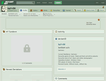 Tablet Screenshot of kay-rin.deviantart.com