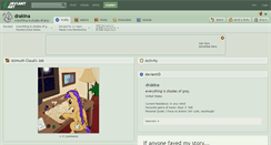 Desktop Screenshot of drakina.deviantart.com