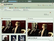 Tablet Screenshot of lawless-glamour.deviantart.com