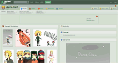Desktop Screenshot of danna-chan1.deviantart.com
