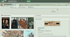 Desktop Screenshot of journeyman81.deviantart.com