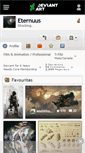 Mobile Screenshot of eternuus.deviantart.com