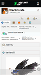 Mobile Screenshot of piracikowata.deviantart.com