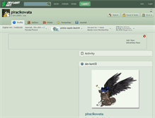 Tablet Screenshot of piracikowata.deviantart.com