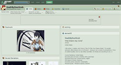 Desktop Screenshot of deathbydoorknob.deviantart.com