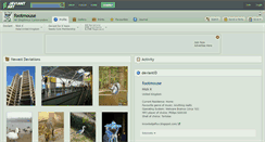 Desktop Screenshot of footmouse.deviantart.com