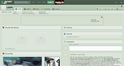 Desktop Screenshot of loomi.deviantart.com