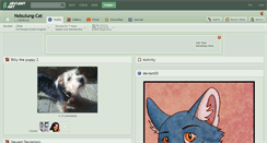 Desktop Screenshot of nebulung-cat.deviantart.com