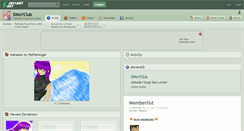 Desktop Screenshot of dmxyclub.deviantart.com