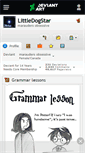 Mobile Screenshot of littledogstar.deviantart.com