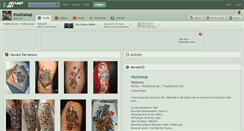 Desktop Screenshot of mucksoup.deviantart.com