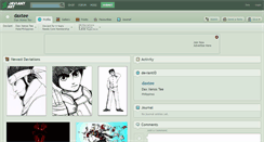 Desktop Screenshot of daxtee.deviantart.com