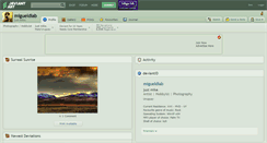Desktop Screenshot of migueldiab.deviantart.com