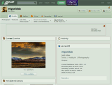 Tablet Screenshot of migueldiab.deviantart.com