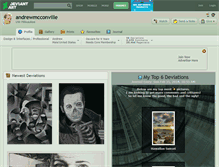 Tablet Screenshot of andrewmcconville.deviantart.com