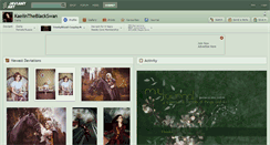 Desktop Screenshot of kaelintheblackswan.deviantart.com
