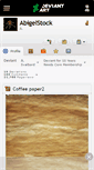 Mobile Screenshot of abigelstock.deviantart.com