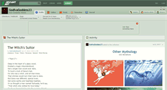 Desktop Screenshot of godivagoddess33.deviantart.com