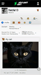 Mobile Screenshot of hecia13.deviantart.com