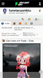 Mobile Screenshot of fumetarusonikku.deviantart.com