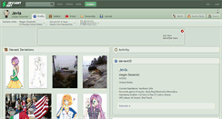 Desktop Screenshot of jevia.deviantart.com
