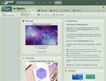 Tablet Screenshot of da-egypt.deviantart.com