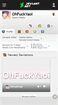 Mobile Screenshot of ohfuckyaoi.deviantart.com