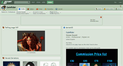 Desktop Screenshot of galerider.deviantart.com