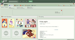 Desktop Screenshot of pdxyz.deviantart.com