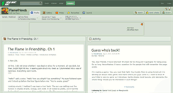 Desktop Screenshot of flamefriends.deviantart.com