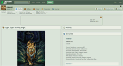 Desktop Screenshot of nienor.deviantart.com