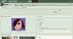 Desktop Screenshot of edina91.deviantart.com