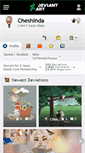 Mobile Screenshot of cheshinda.deviantart.com