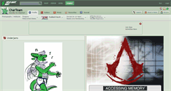 Desktop Screenshot of charteam.deviantart.com