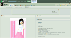 Desktop Screenshot of dorkurz.deviantart.com
