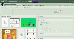 Desktop Screenshot of midwinternightmare.deviantart.com
