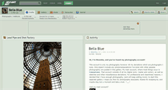 Desktop Screenshot of bella-blue.deviantart.com