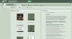 Desktop Screenshot of lineartjam.deviantart.com